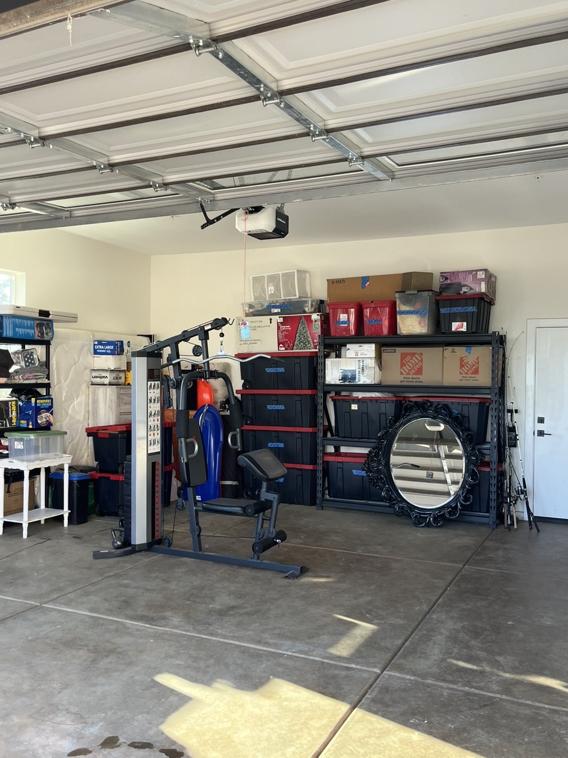 Same garage after Garage Reset — job 1
